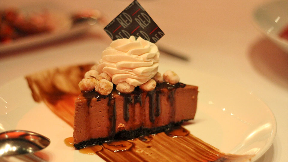 Red Steakhouse Nutella Cheesecake