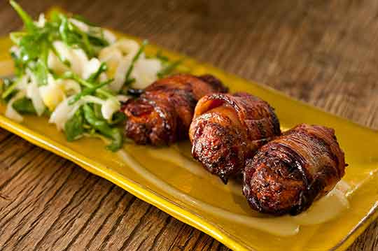 SUGARCANE-MIAMI BACON WRAPPED DATES