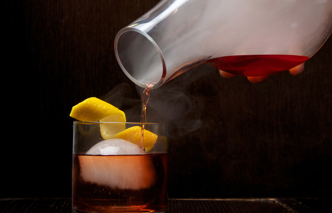 smoky negroni