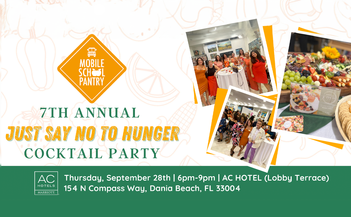 Mobile School Pantry Logo Silent Auction Items Live Music Performers Gourmet Finger Foods Raffle Prizes